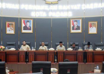 DPRD Padang Gelar Paripurna Penyampaian Tiga Ranperda Strategis Pemko, dari Ekonomi Kreatif hingga Kemudahan Investasi