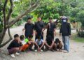 6 Anak Bawah Umur Ditangkap di Padang, 3 Senjata Tajam Disita
