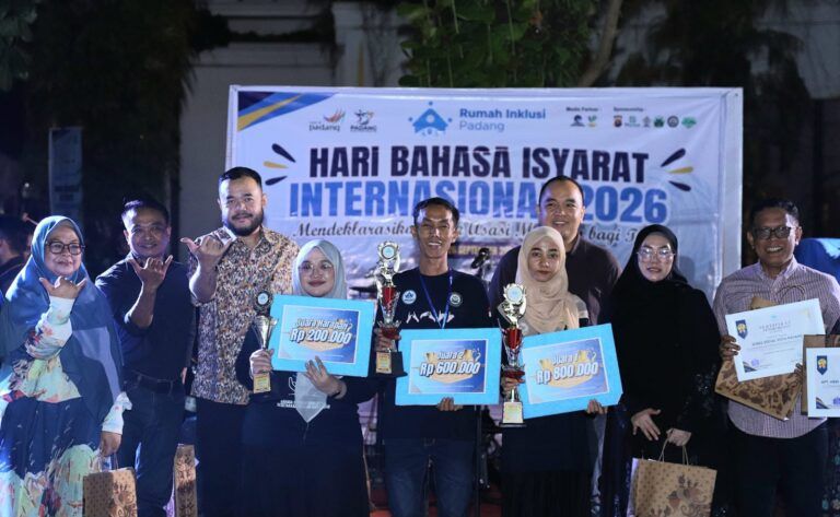 Wujudkan Kota Inklusif, Pemko Padang Siapkan Layanan Bahasa Isyarat di Rumah Ibadah