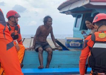 Terombang-ambing di Perairan Mentawai Tadi Malam, 3 Nelayan Ditemukan Selamat