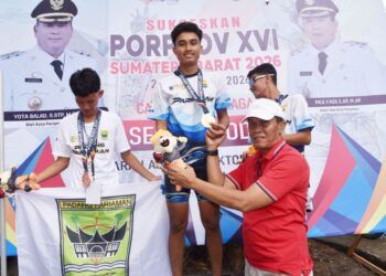 Perolehan Medali Sementara Porprov Sumbar XVI: Padang Kokoh di Puncak, Solok dan Padang Pariaman Bersaing Ketat
