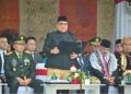 Ketua DPRD Sumbar Muhidi Bacakan Ikrar Hari Kesaktian Pancasila pada Hari Jadi ke-81 Sumbar