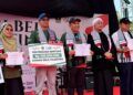Bank Nagari Salurkan Donasi Rp100 Juta untuk Aksi Bela Palestina di Padang